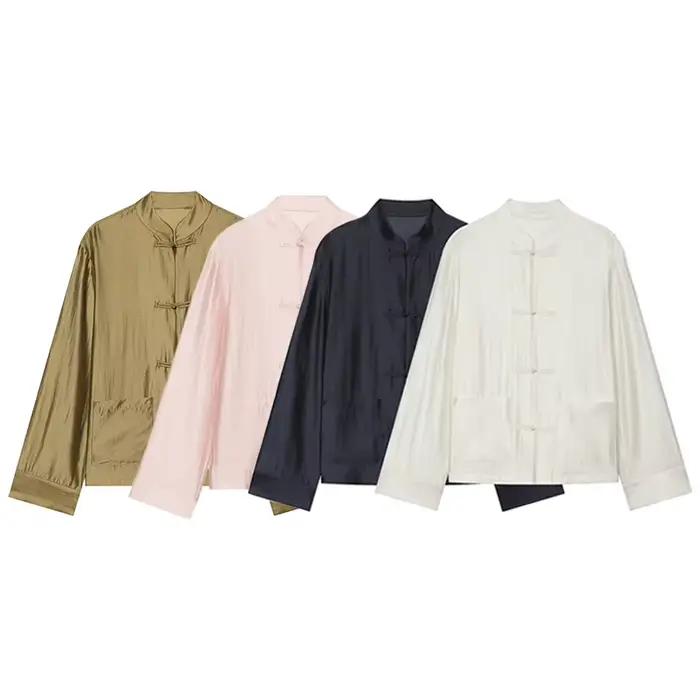 Chemise Femme 2026 Nouvelle Collection Été – Chemise à Nœud Papillon Manches Longues pour Femme – Élégante, Chic et Tendance