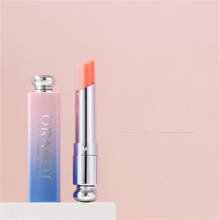 Rouge à lèvres dégradé à changement de couleur – Teinte hydratante et imperméable longue durée, finition brillante, unisexe, vacances