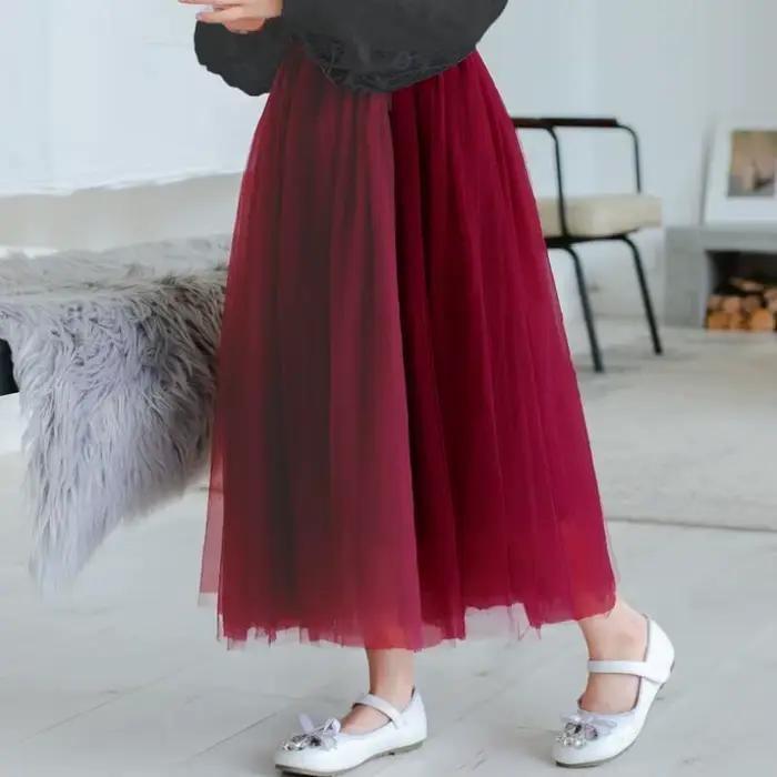 Jupe Tutu en Maille pour Bébé Fille et Adolescente