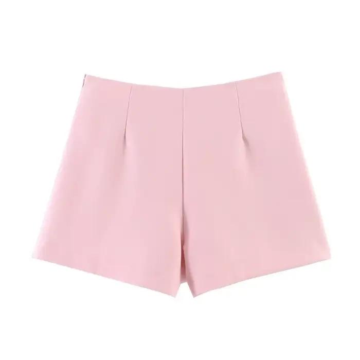 Jupe-short asymétrique décontractée et tendance pour femme
