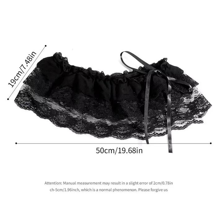 Mini-jupes élégantes en dentelle de style balletcore