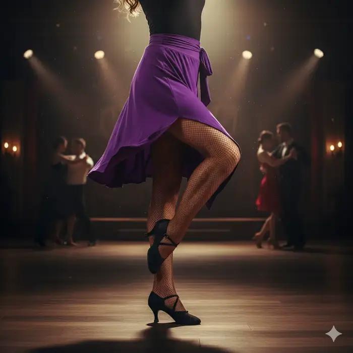 Jupe de danse latine – Foulard de hanche à nouer pour adulte avec ourlet asymétrique, tenue de pratique et de performance, robe de danse latine