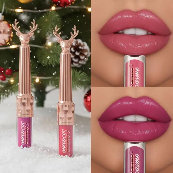 Crème hydratante, brillant à lèvres, liquide hydratant, longue durée, Non gras, maquillage pour les lèvres, marron, automne/hiver