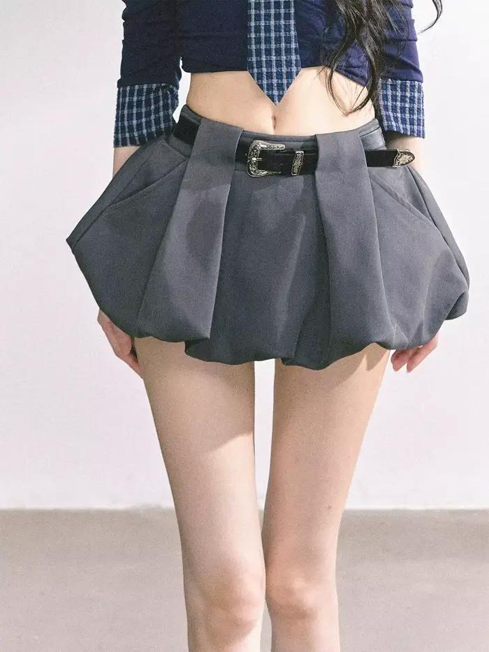 Nouvelle jupe décontractée polyvalente pour femme