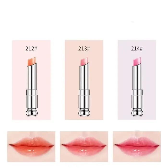 Rouge à lèvres dégradé à changement de couleur – Teinte hydratante et imperméable longue durée, finition brillante, unisexe, vacances