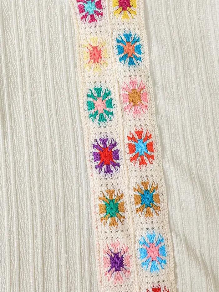 Robe à manches longues pour filles, style ethnique moyen-oriental avec embellissements, ajustée pour l'automne en extérieur, tenue décontractée