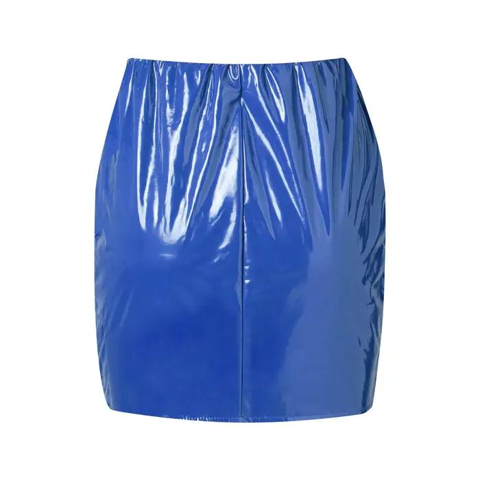 Jupe crayon hirigin en polyester pour femmes, mini jupe moulante, style préppy, silhouette élégante pour soirées et événements