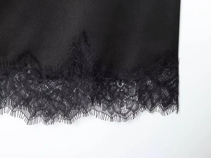 Jupe BSAY en polyester élégante asymétrique pour femmes automne hiver soirée Noël