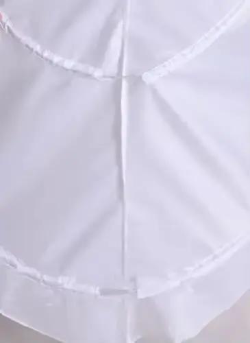 Jupon blanc à deux anneaux pour robe de mariée nouvelle collection Vinoprom occassions spéciales mariage浪漫婚礼专用新款双环白色衬裙 维诺普ロン品牌 白色婚礼配饰 特别场合新娘必备