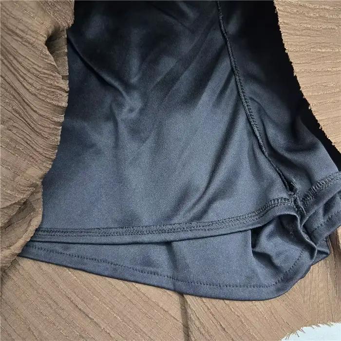 Jupes Courtes Femme Plissées Coupe Trapèze Taille Élastique Irrégulières Vintage Élégantes Épissées Y2K Streetwear Travail Sexy Printemps 2026