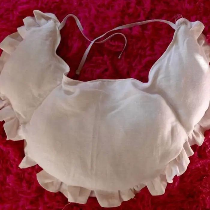 Jupon victorien blanc confortable élégant pour femmes, sans coutures, pour événements et mariages, avec volants, pour une apparence lisse et sans lignes disgracieuses