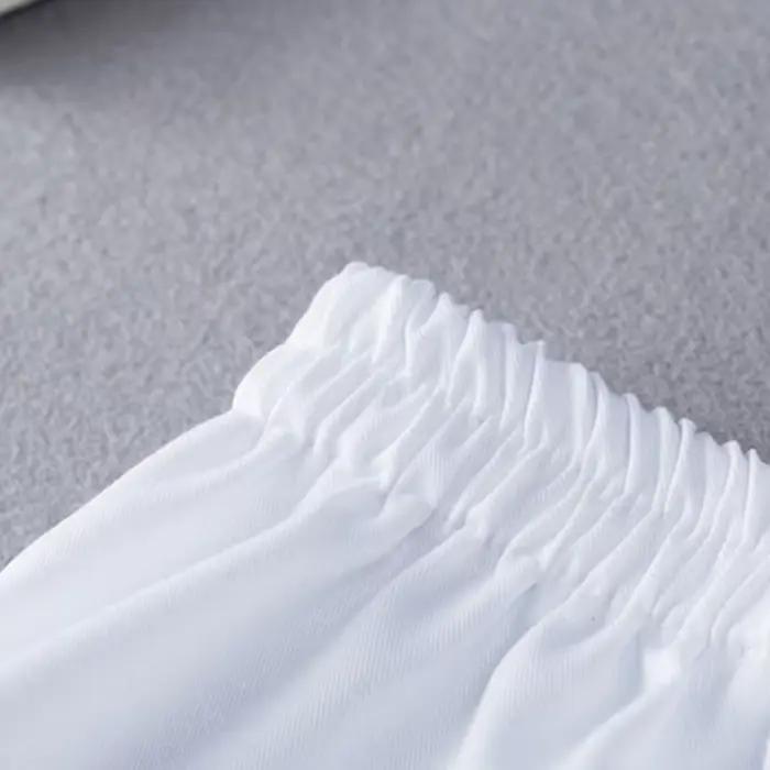 Sous-jupe détachable pour femmes, fausse chemise, jupe irrégulière, chemisier à queue, extension en coton, faux ourlet, Mini jupe, faux ourlet, 6 tailles