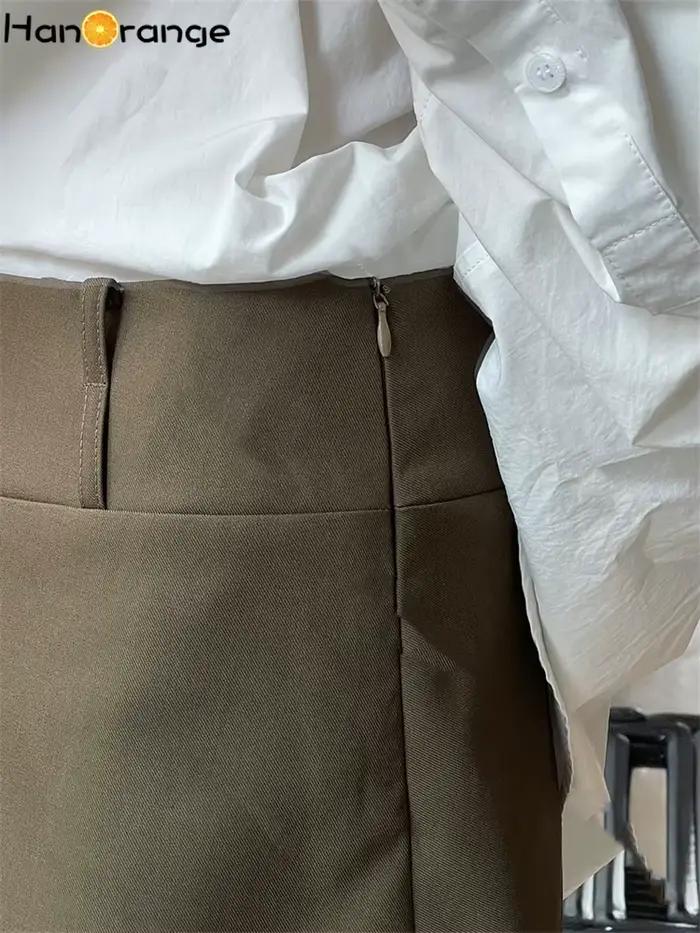 Nouvelle jupe courte décontractée à porter des deux côtés