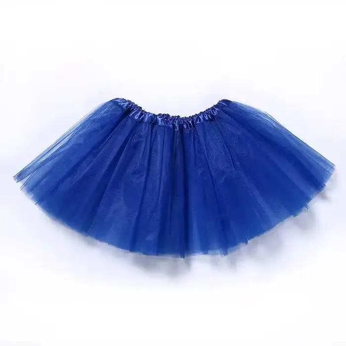 Jupe Tutu en Tulle pour Femmes et Filles, Jupe de Danse Classique, Mini-Jupe Courte, Jupon Vintage, Jupon de Ballet en Maille Superposée Occasions Spéciales