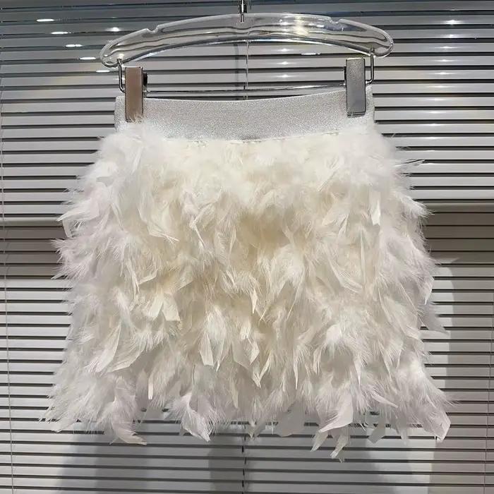 Jupe bouffante en plumes Party Princess pour femmes