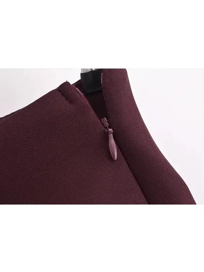 TFMLN nouveau printemps femmes solide jupe mode casual côté fermeture éclair Mini Shorts jupes Vintage taille haute