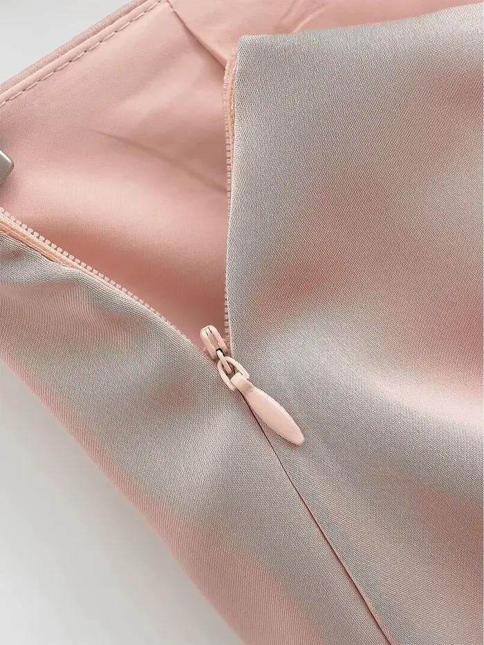Mini jupe crayon en satin Yamycka pour femmes, vêtements d'été sexy, vintage, noir, blanc, rose, mode, jupes courtes, mignon, micro pour plage et soirées