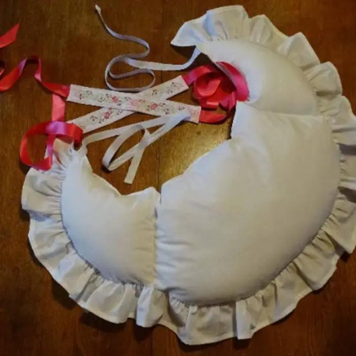 Jupon victorien blanc confortable élégant pour femmes, sans coutures, pour événements et mariages, avec volants, pour une apparence lisse et sans lignes disgracieuses