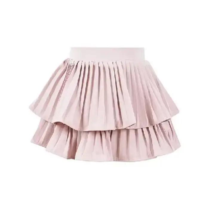 Jupe gâteau plissée doublée de mode pour femmes été nouveau doux taille haute jupes moelleuses pour dames Style Simple
