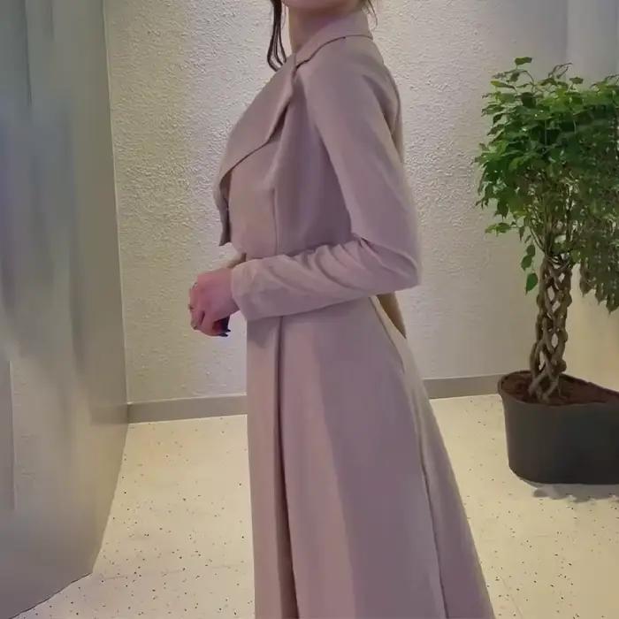 Femmes jupe costume musulman 2 pièces ensembles haut jupes longues tenues vague point imprimé 2025 automne marocain dubaï Islam Ensemble Ramadan
