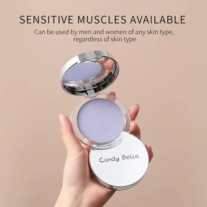 Poudre pressée à la lavande, poudre mate, contrôle durable de l'huile, couverture complète du visage, réglage Compact, fond de teint, cosmétiques