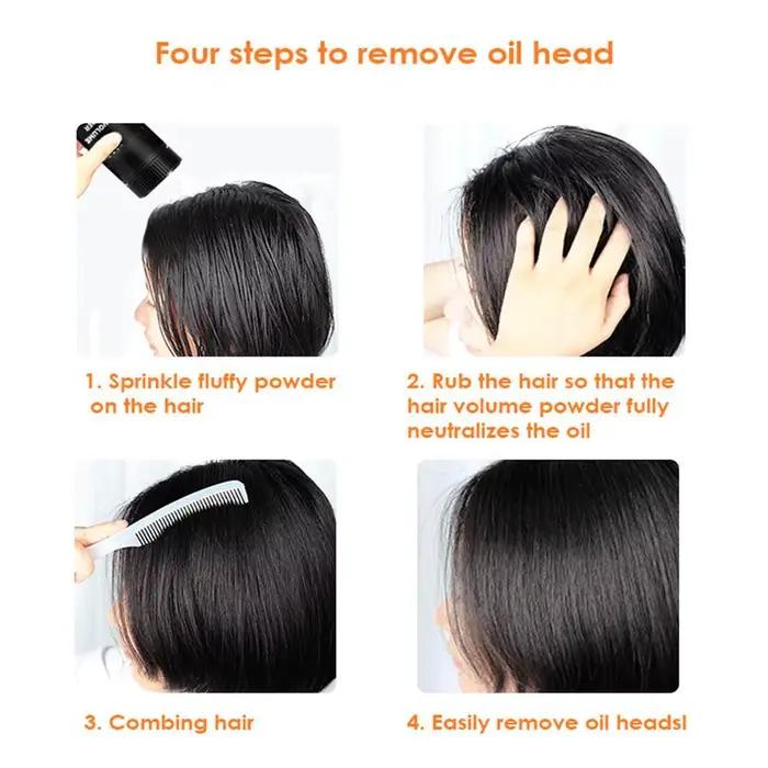 Poudre volumisante pour cheveux, texturisant longue durée pour capturer les coiffures et améliorer le traitement des cheveux, 5/1 pièces
