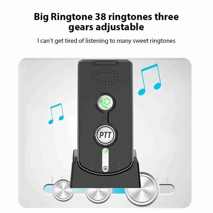 Interphone vocal sans fil, 2 pièces, longue portée de 1000 mètres, interphone de conversation bidirectionnel Portable pour personnes âgées, pour maison, Villa, hôpital