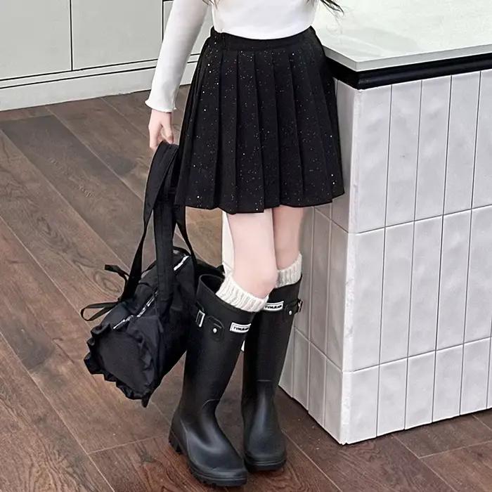 Mini jupe plissée d'écolière japonaise pour adolescentes