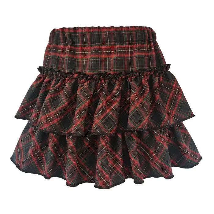 Jupe rose Style collège japonais pour jeunes filles