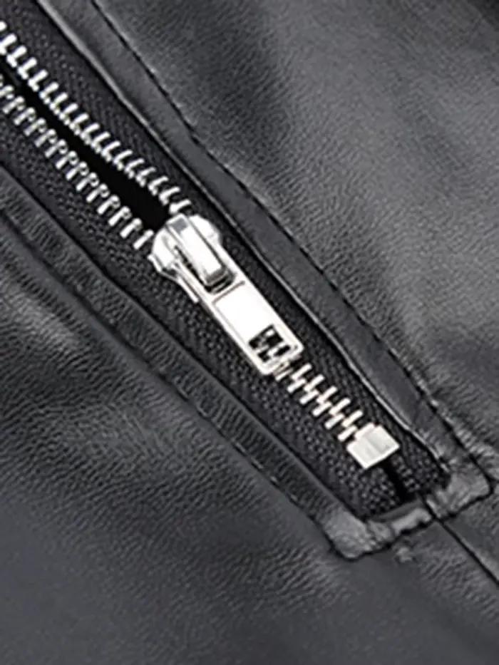 Lautaro printemps automne noir doux Pu cuir jupe plissée femmes taille haute Goth Vintage Style Punk luxe vêtements de créateur 2025