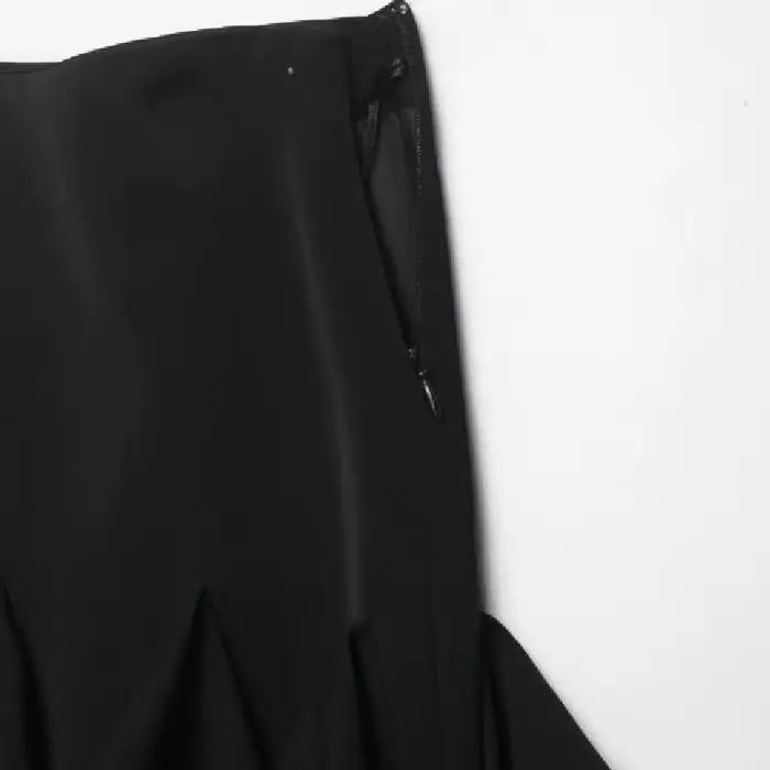 Jupe asymétrique à ourlet irrégulier pour femme