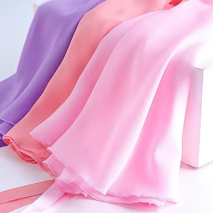 Adulte mousseline de soie Ballet danse Tutu jupe femmes filles gymnastique